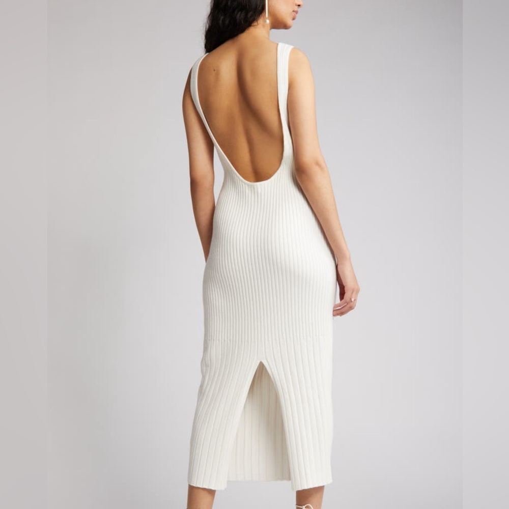 🤎 Open Edit Ribbed Sweater Tank Tan 🤎 - Picture 2 of 5